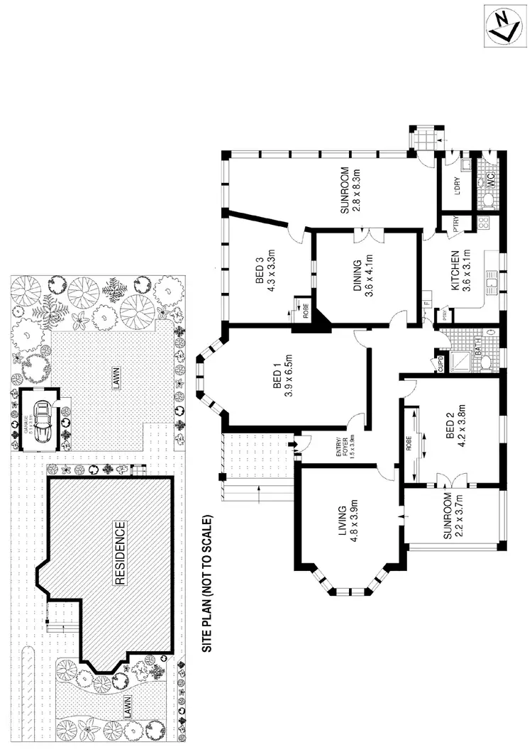 Floorplan of Homely house listing, 2 Burra Road, Artarmon NSW 2064