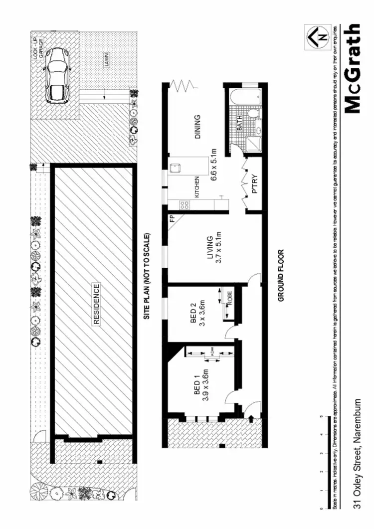 Floorplan of Homely house listing, 31 Oxley Street, Naremburn NSW 2065