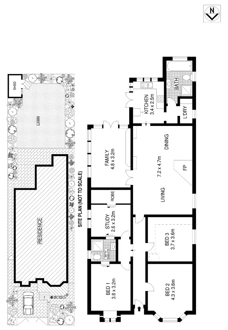 Floorplan of Homely house listing, 12 Bongalong Street, Naremburn NSW 2065