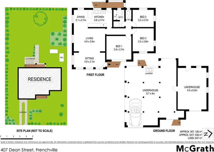 Floorplan of Homely house listing, 407 Dean Street, Frenchville QLD 4701