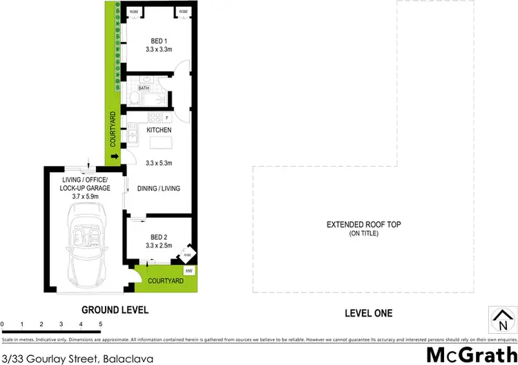 Floorplan of Homely apartment listing, 3/33 Gourlay Street, Balaclava VIC 3183