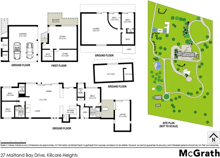 Floorplan of Homely house listing, 27 Maitland Bay Drive, Killcare Heights NSW 2257