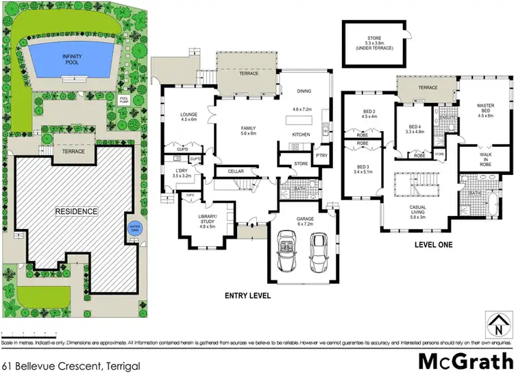 Floorplan of Homely house listing, 61 Bellevue Crescent, Terrigal NSW 2260