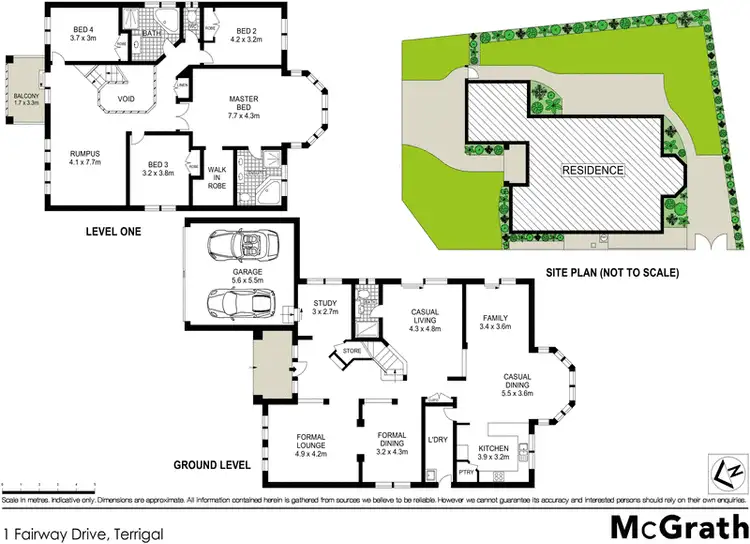 Floorplan of Homely house listing, 1 Fairway Drive, Terrigal NSW 2260
