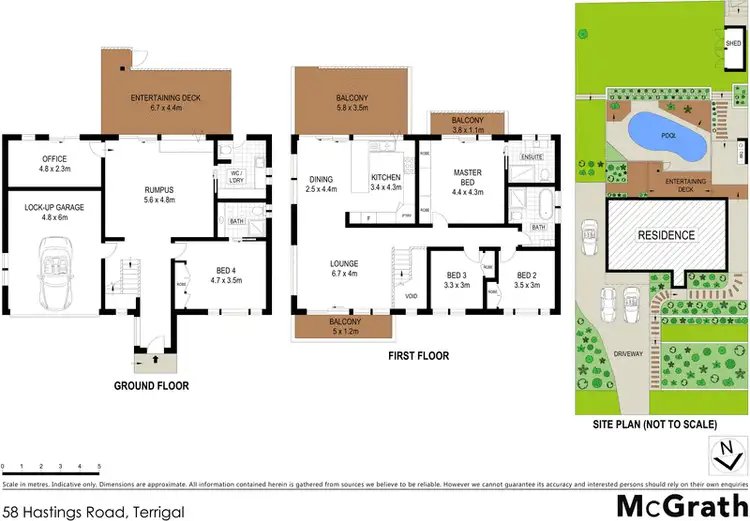 Floorplan of Homely house listing, 58 Hastings Road, Terrigal NSW 2260