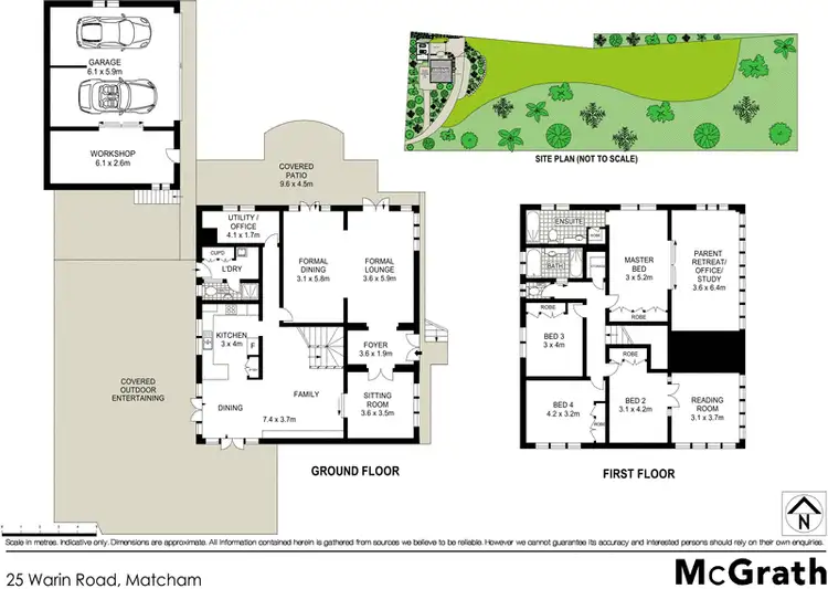 Floorplan of Homely rural property listing, 25 Warin Road, Matcham NSW 2250