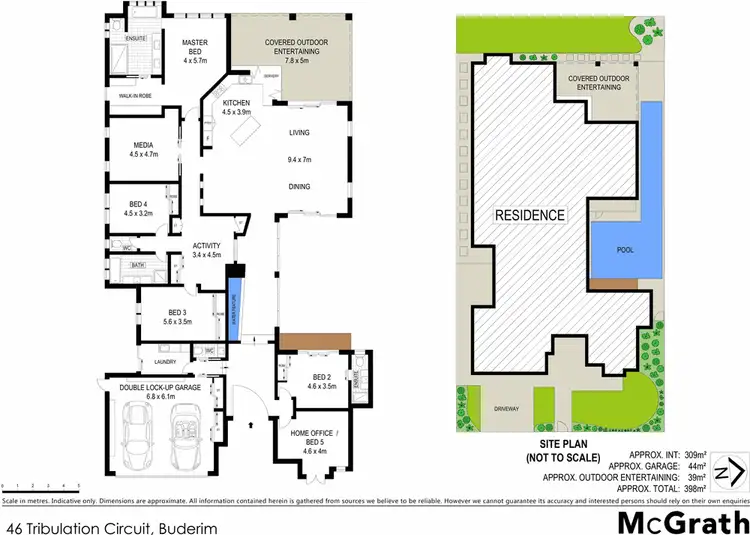 Floorplan of Homely house listing, 46 Tribulation Circuit, Buderim QLD 4556