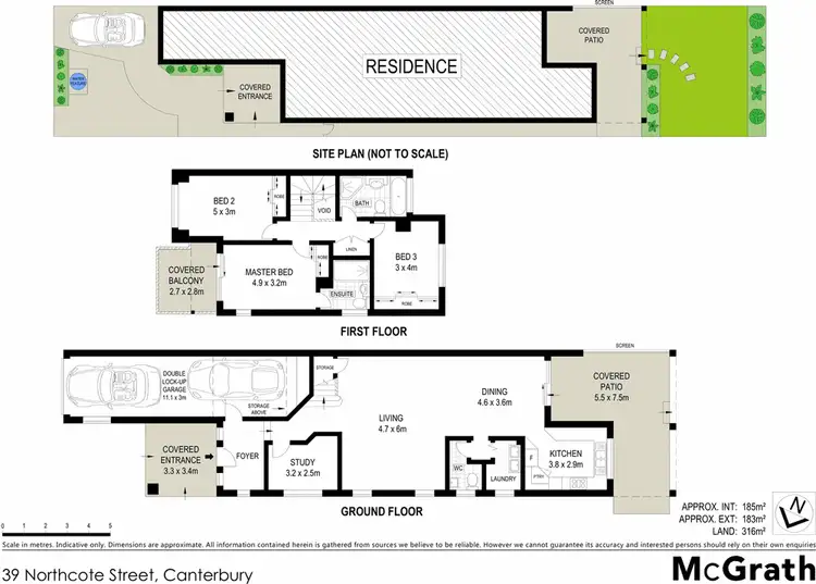 Floorplan of Homely house listing, 39 Northcote Street, Canterbury NSW 2193