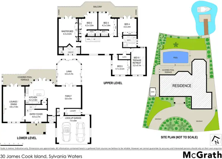 Floorplan of Homely house listing, 30 James Cook Island, Sylvania Waters NSW 2224