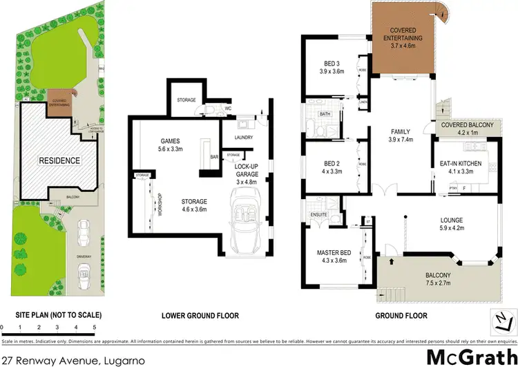 Floorplan of Homely house listing, 27 Renway Avenue, Lugarno NSW 2210
