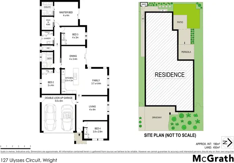 Floorplan of Homely house listing, 127 Ulysses Circuit, Wright ACT 2611