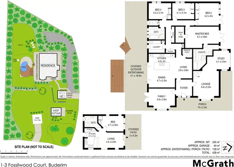 Floorplan of Homely house listing, 1-3 Fossilwood Court, Buderim QLD 4556