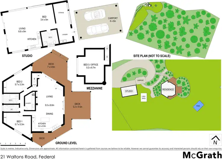 Floorplan of Homely house listing, 21 Waltons Road, Federal NSW 2480