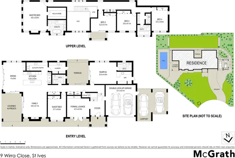 Floorplan of Homely house listing, 9 Wirra Close, St Ives NSW 2075