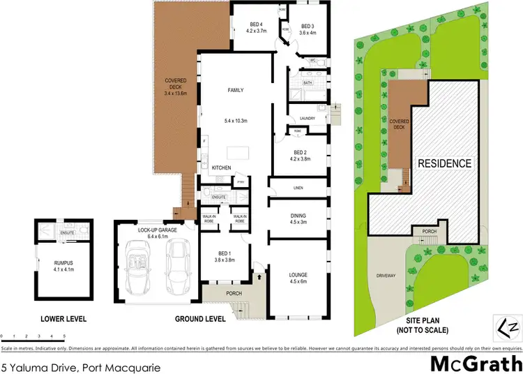 Floorplan of Homely house listing, 5 Yaluma Drive, Port Macquarie NSW 2444