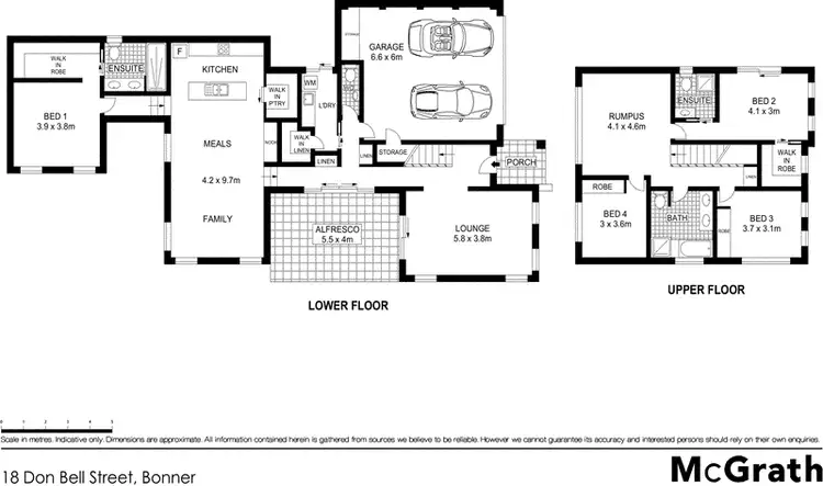 Floorplan of Homely house listing, 18 Don Bell Street, Bonner ACT 2914