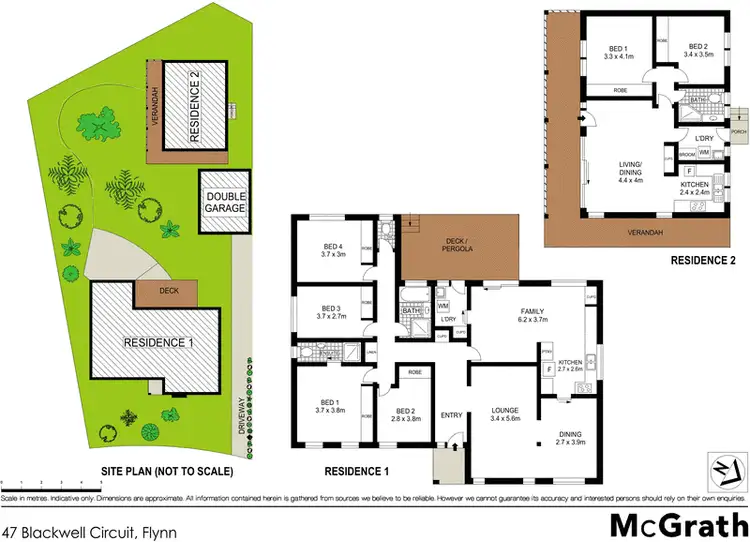 Floorplan of Homely house listing, 47 Blackwell Circuit, Flynn ACT 2615