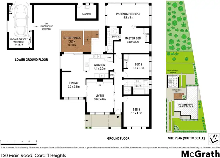 Floorplan of Homely house listing, 120 Main Road, Cardiff Heights NSW 2285