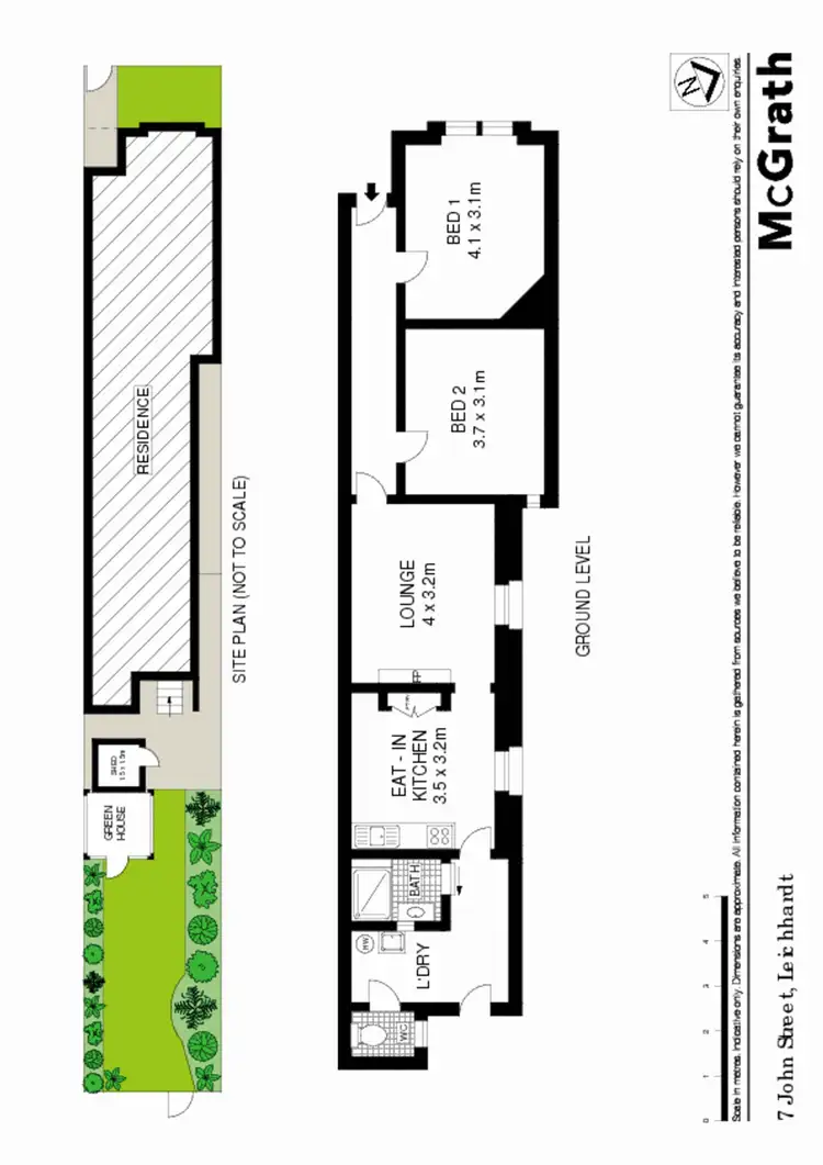Floorplan of Homely house listing, 7 John Street, Leichhardt NSW 2040