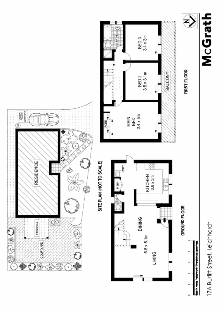 Floorplan of Homely house listing, 17A Burfitt Street, Leichhardt NSW 2040