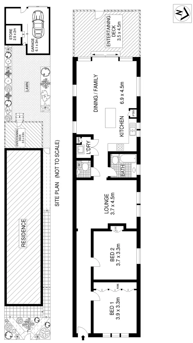 Floorplan of Homely house listing, 16 National Street, Leichhardt NSW 2040