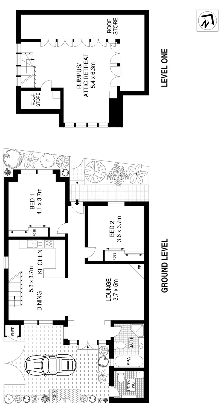 Floorplan of Homely house listing, 50 Cary Street, Leichhardt NSW 2040
