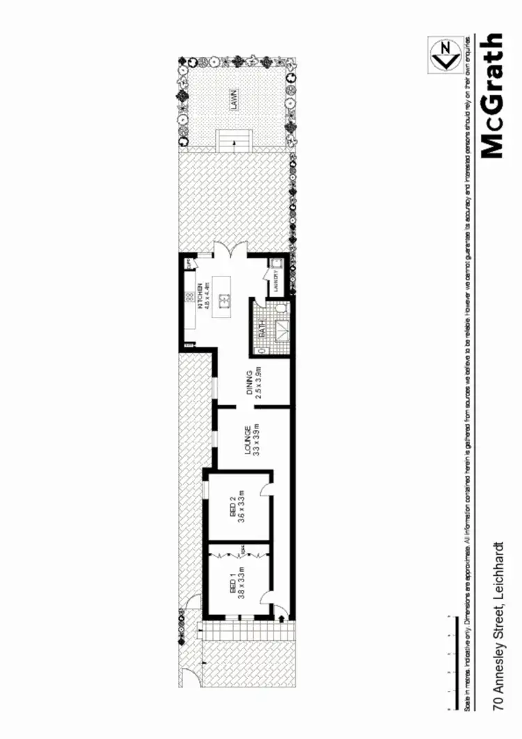 Floorplan of Homely house listing, 70 Annesley Street, Leichhardt NSW 2040
