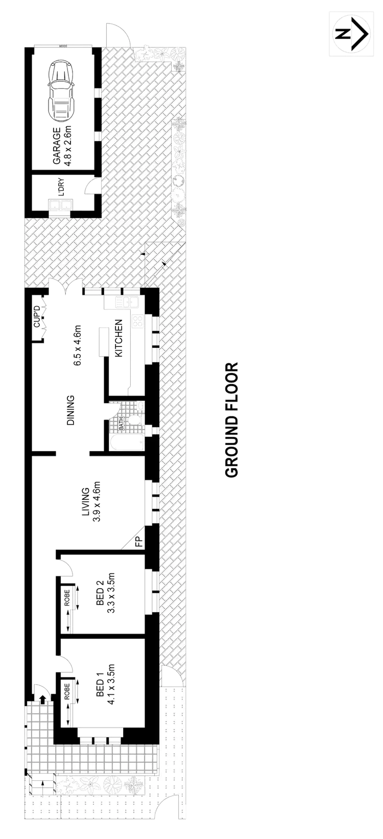 Floorplan of Homely house listing, 20 Charles Street, Leichhardt NSW 2040
