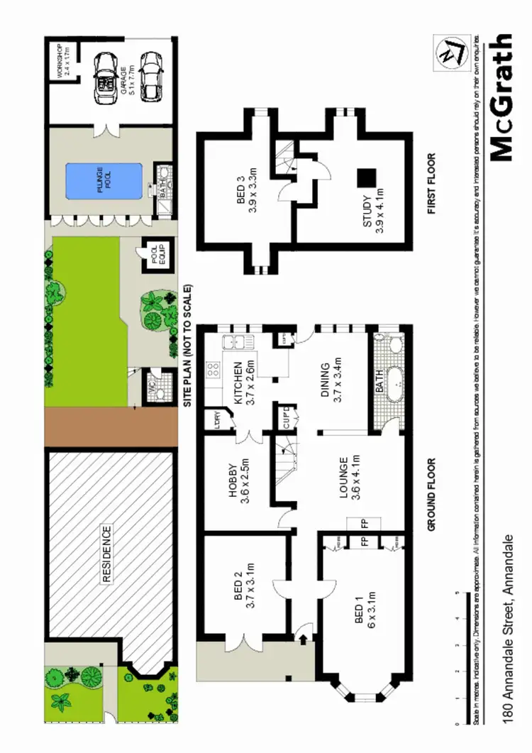 Floorplan of Homely house listing, 180 Annandale Street, Annandale NSW 2038