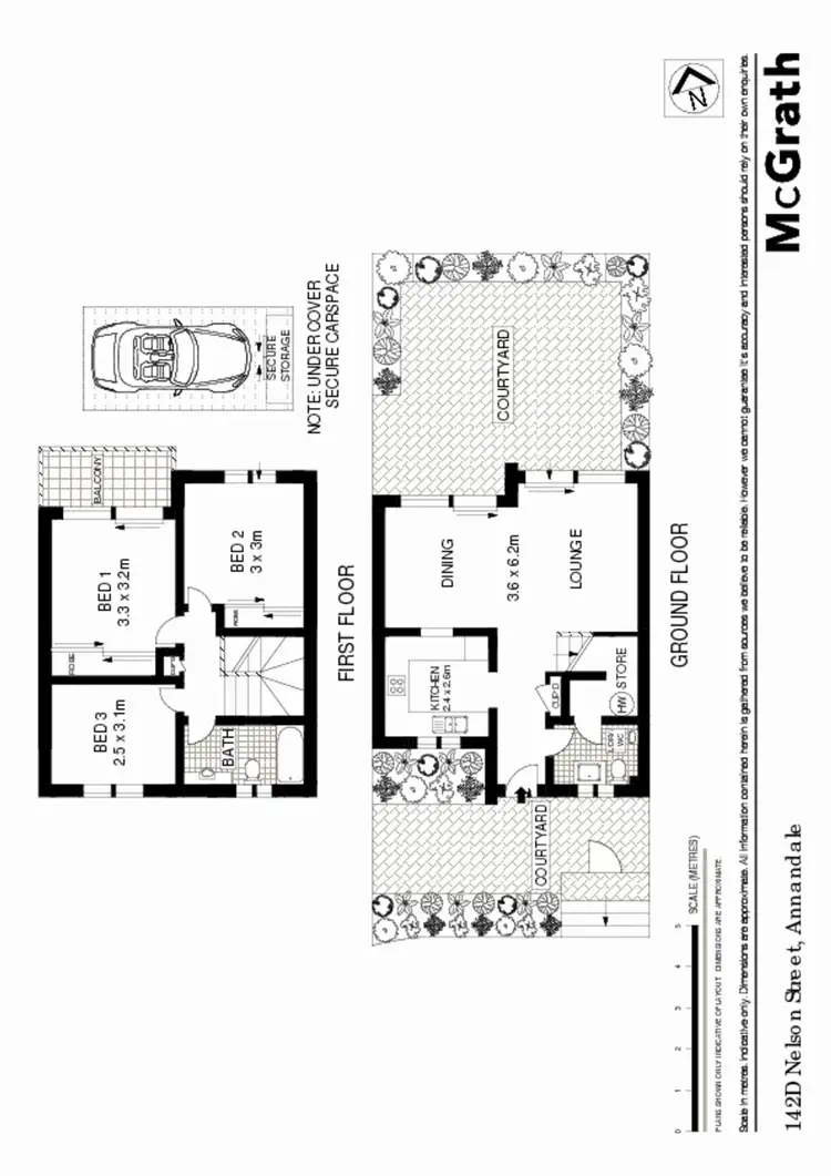 Floorplan of Homely house listing, 142D Nelson Street, Annandale NSW 2038