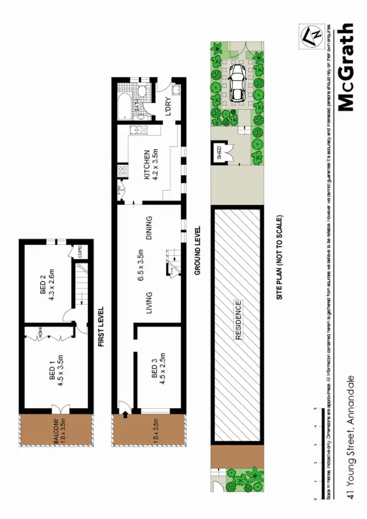 Floorplan of Homely house listing, 41 Young Street, Annandale NSW 2038