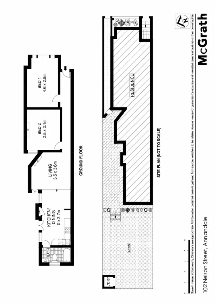 Floorplan of Homely house listing, 102 Nelson Street, Annandale NSW 2038