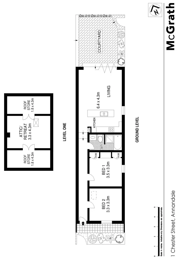 Floorplan of Homely house listing, 1 Chester Street, Annandale NSW 2038