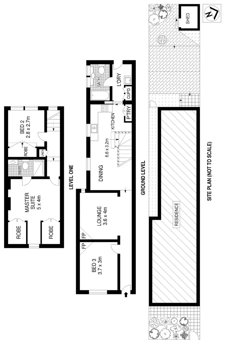 Floorplan of Homely house listing, 6 Ferris Street, Annandale NSW 2038