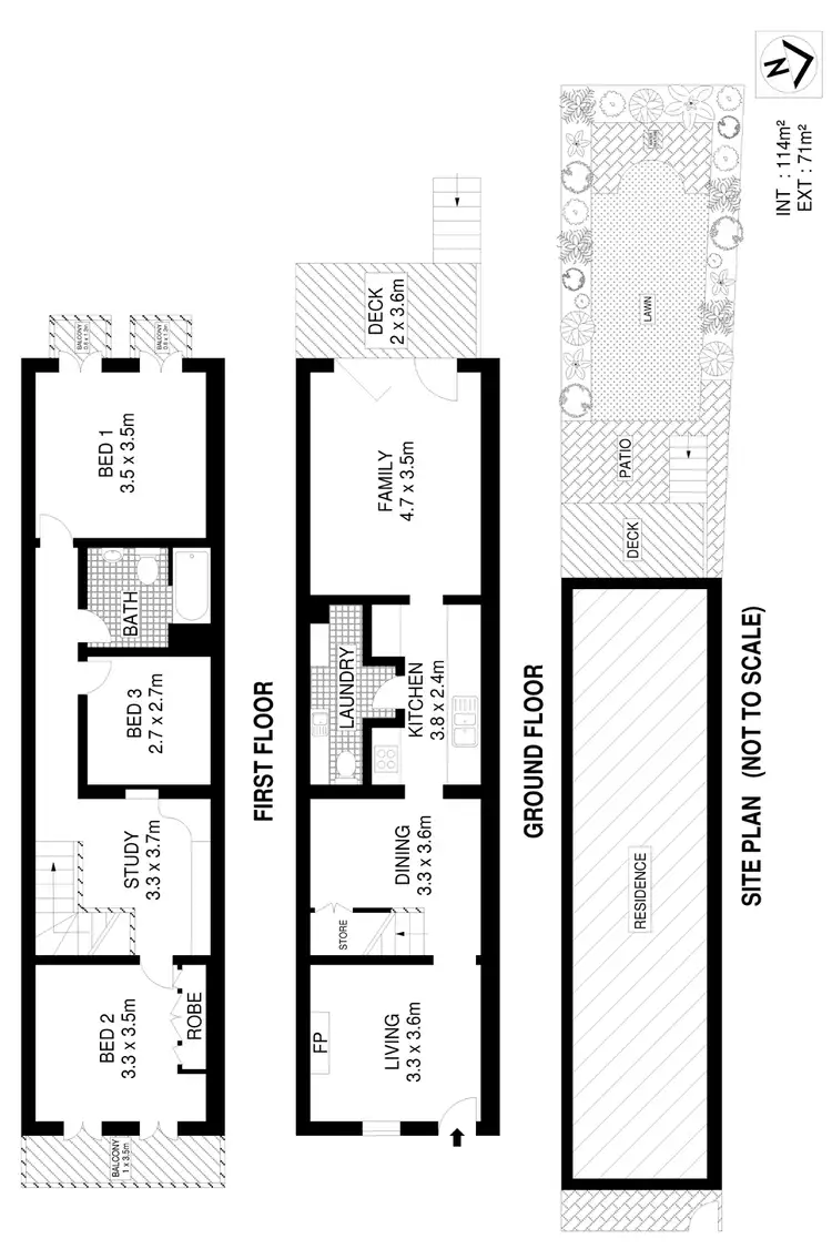 Floorplan of Homely house listing, 18 Young Street, Annandale NSW 2038