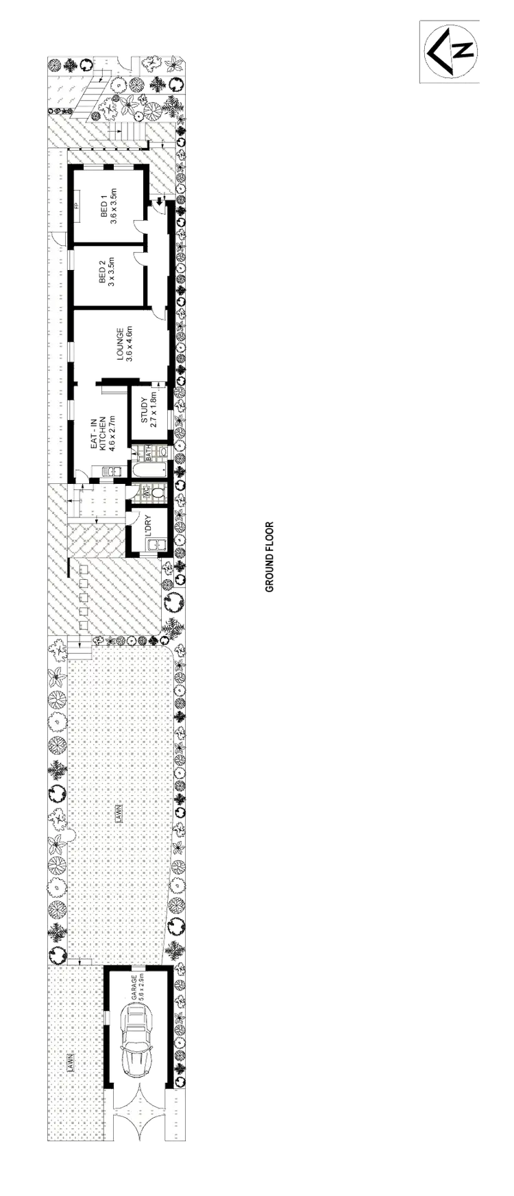 Floorplan of Homely house listing, 192 Nelson Street, Annandale NSW 2038