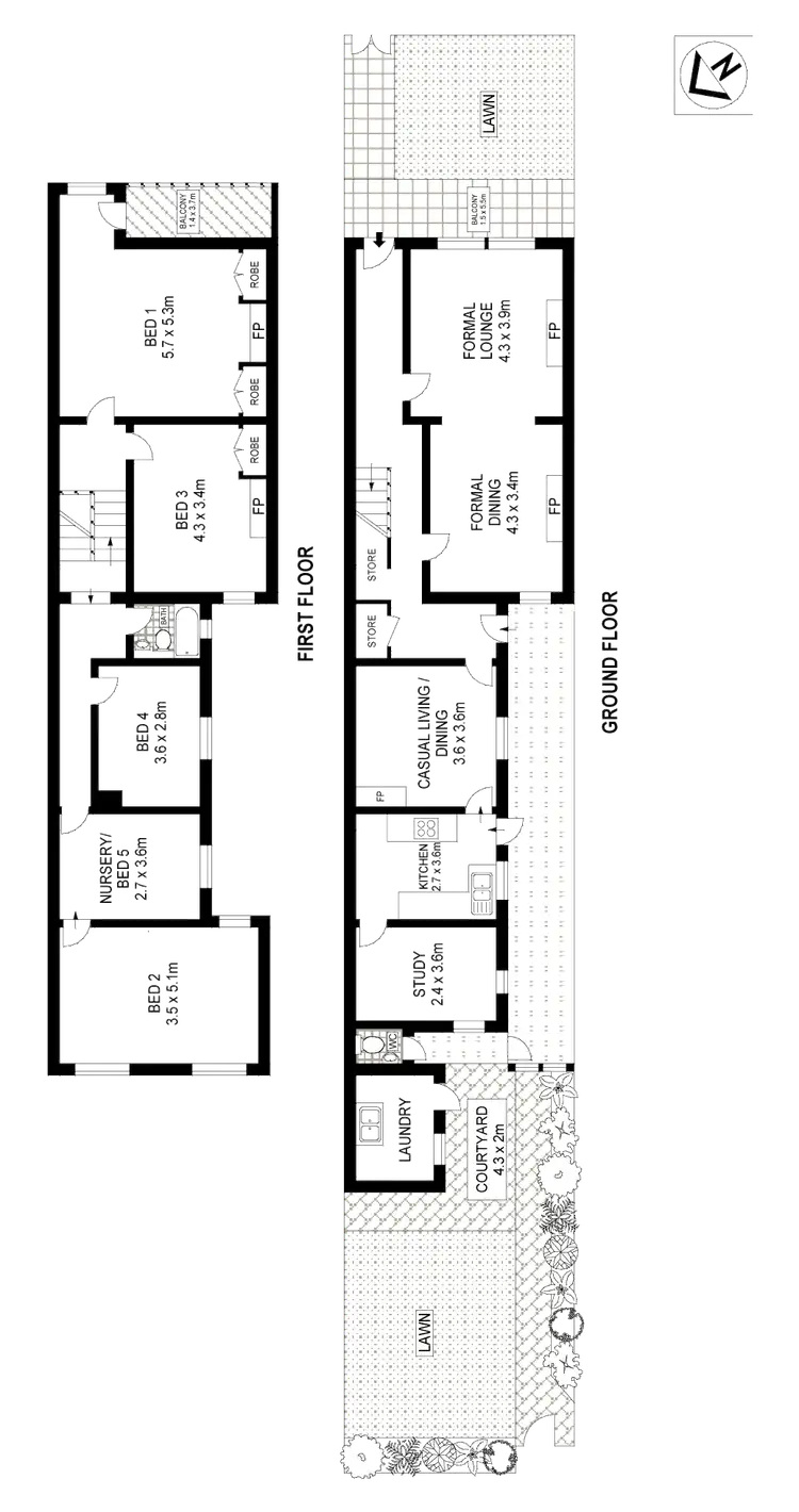 Floorplan of Homely house listing, 68 Johnston Street, Annandale NSW 2038