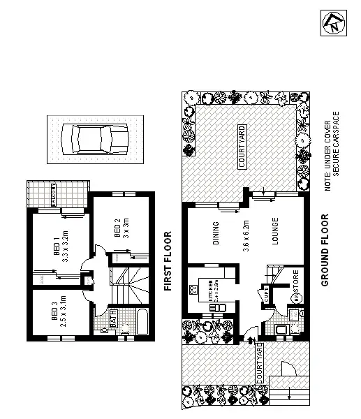 Floorplan of Homely house listing, 142D Nelson Street, Annandale NSW 2038