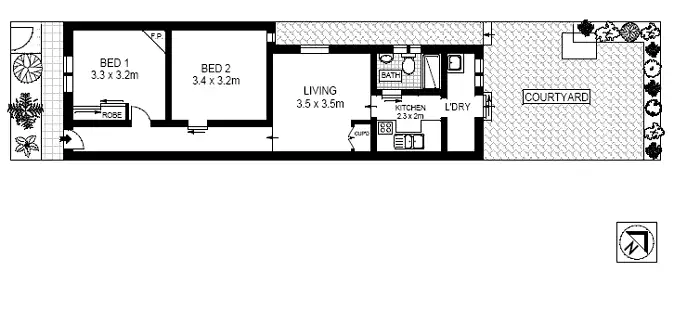 Floorplan of Homely house listing, 3 Chester Street, Annandale NSW 2038