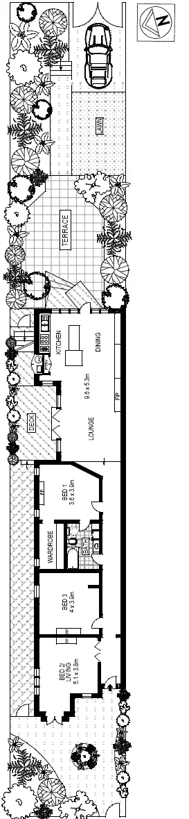 Floorplan of Homely house listing, 339 Annandale Street, Annandale NSW 2038