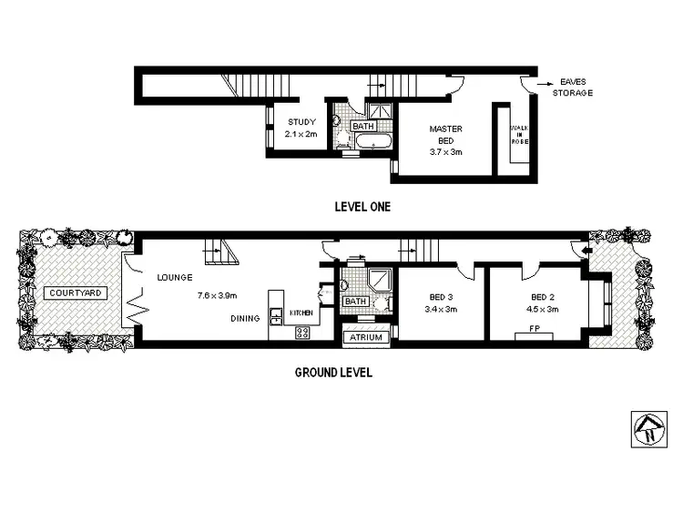 Floorplan of Homely house listing, 102 Young Street, Annandale NSW 2038