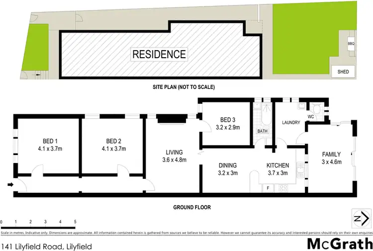 Floorplan of Homely house listing, 141 Lilyfield Road, Lilyfield NSW 2040