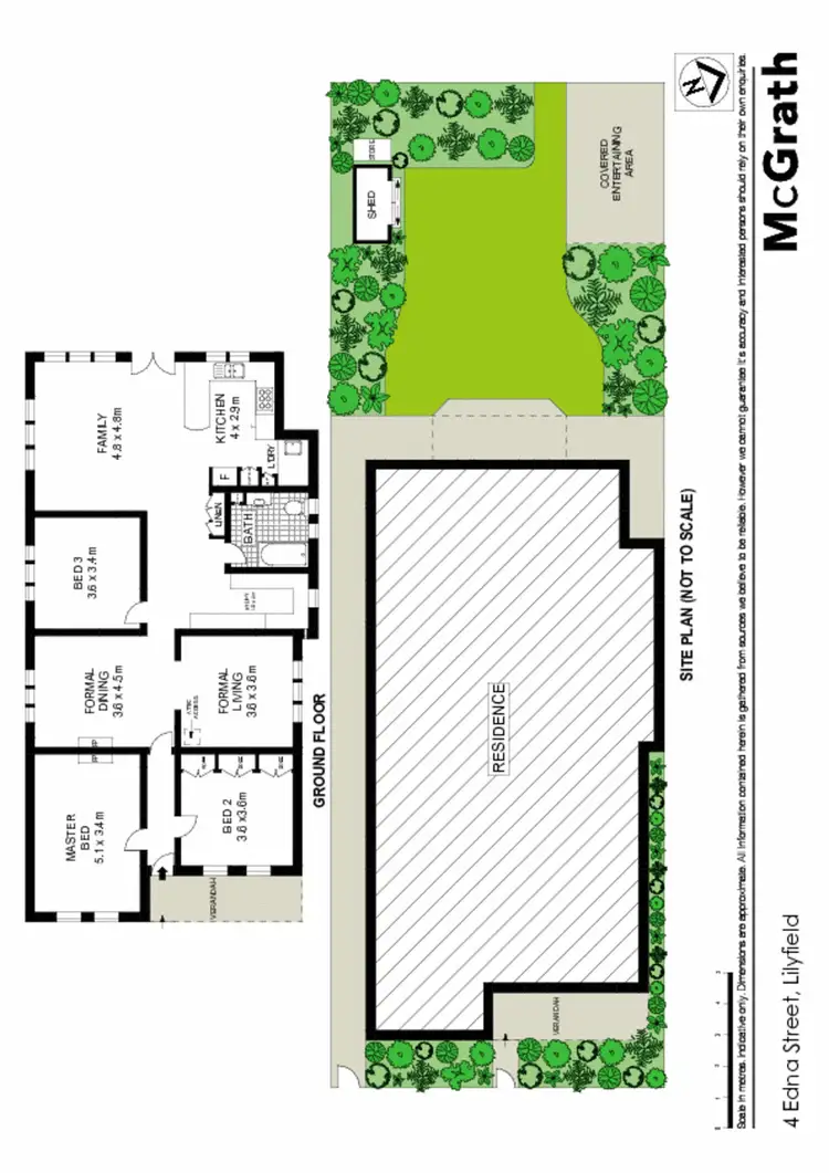 Floorplan of Homely house listing, 4 Edna Street, Lilyfield NSW 2040