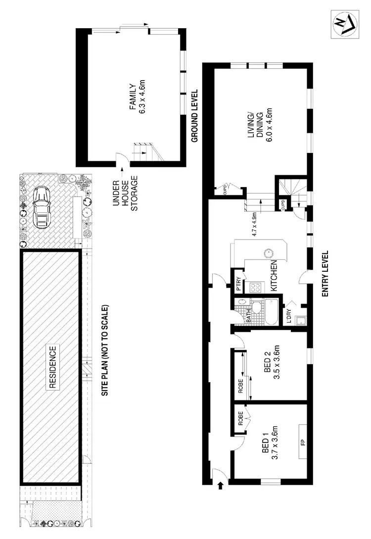 Floorplan of Homely house listing, 148 James Street, Lilyfield NSW 2040