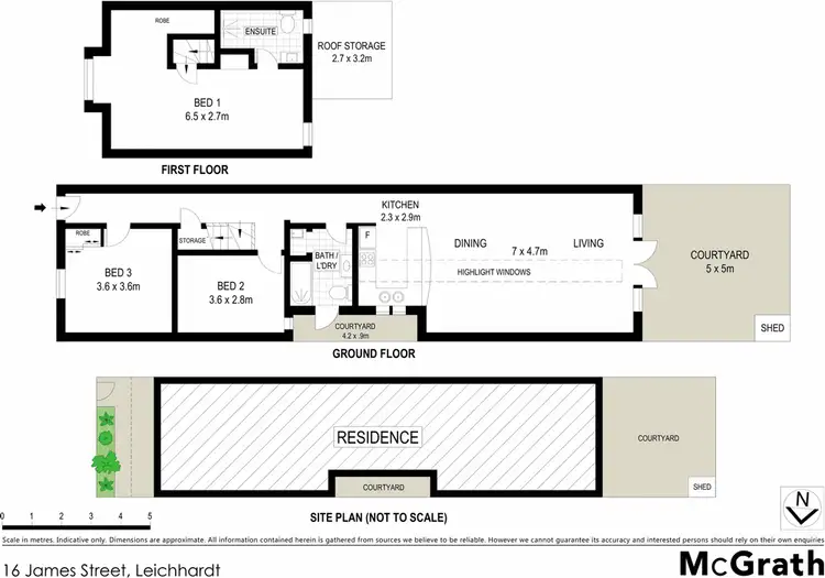 Floorplan of Homely house listing, 16 James Street, Leichhardt NSW 2040