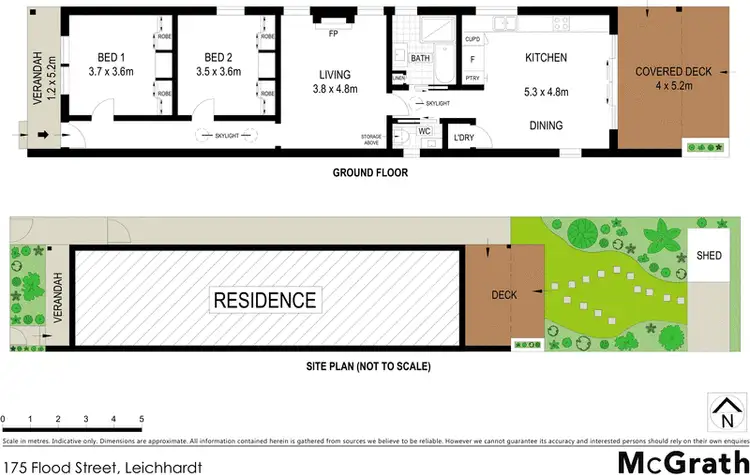 Floorplan of Homely house listing, 175 Flood Street, Leichhardt NSW 2040