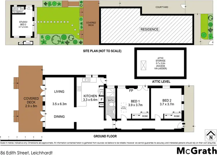 Floorplan of Homely house listing, 86 Edith Street, Leichhardt NSW 2040