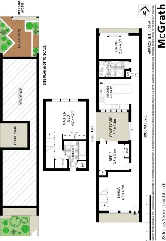 Floorplan of Homely house listing, 23 Reuss Street, Leichhardt NSW 2040