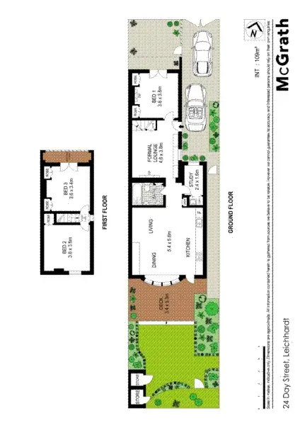 Floorplan of Homely house listing, 24 Day Street, Leichhardt NSW 2040