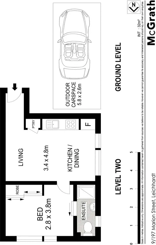 Floorplan of Homely apartment listing, 9/197 Marion Street, Leichhardt NSW 2040